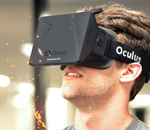 Image: Oculus Rift being worn by a man