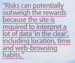 location based data compliance risks