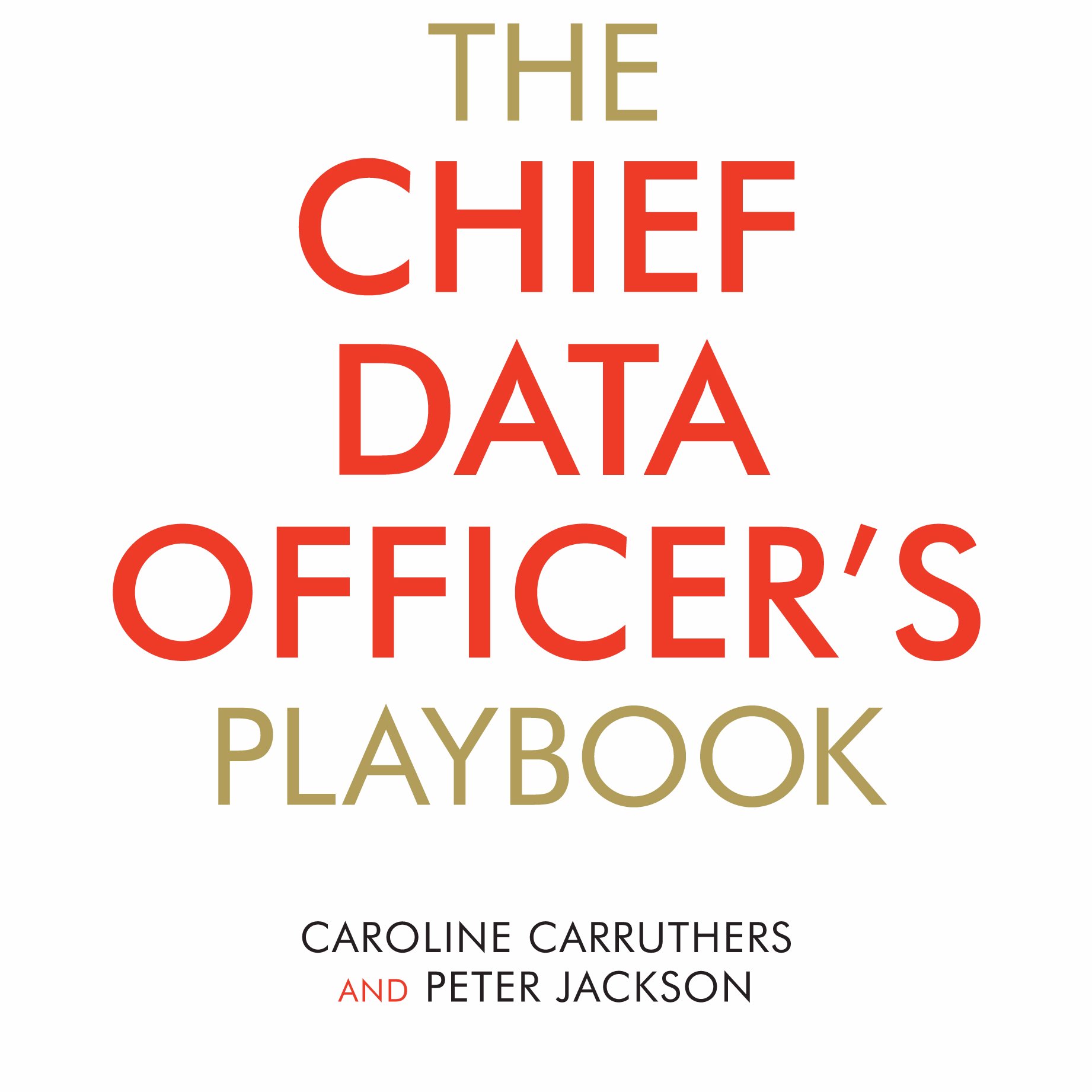 The Chief Data Officer's Playbook cover