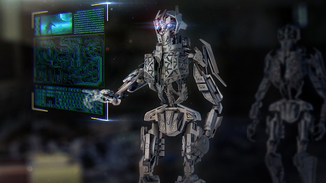 Robot cyborg strategising